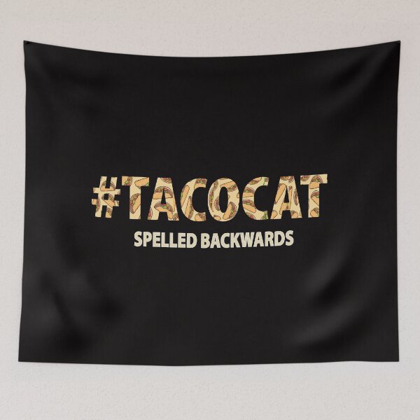 Item preview, TACOCAT SPELLED BACKWARDS designed and sold by JAZTshirt.