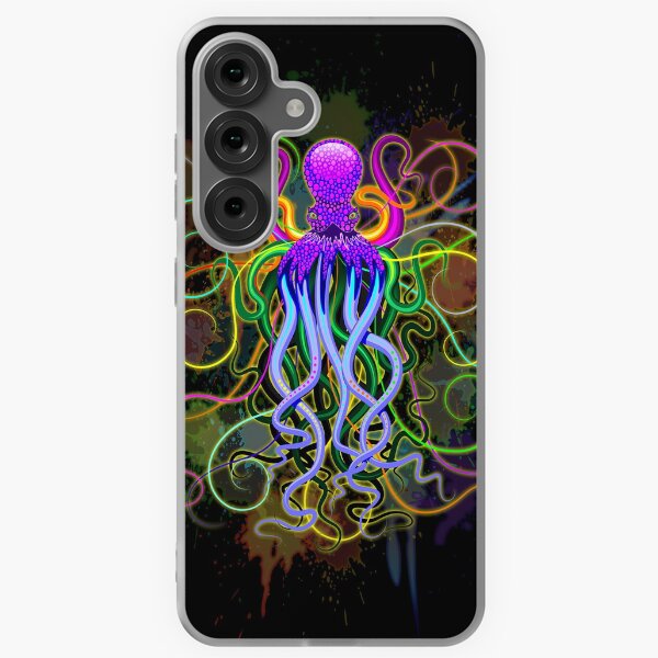 Octopus Psychedelic Luminescence Samsung Galaxy Soft Case