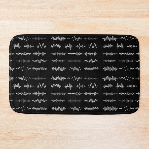 Item preview, Audiophile - Sound Waves on Black designed and sold by Jen K Wilson.