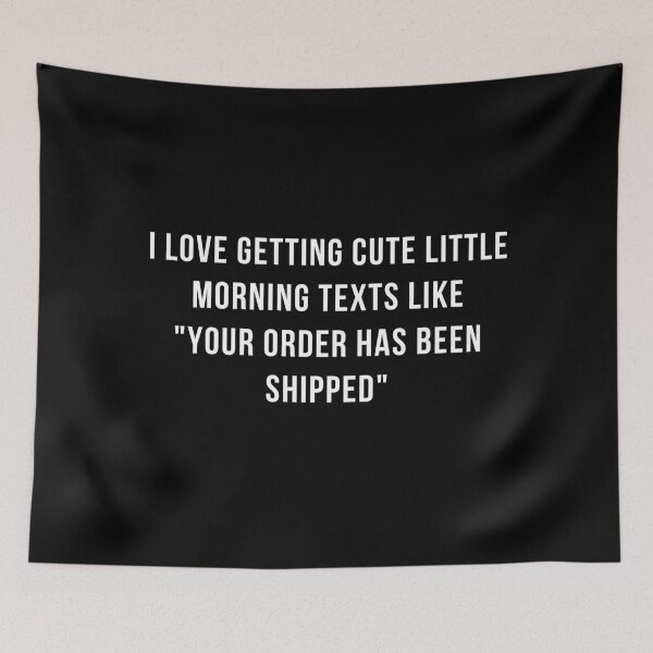 Item preview, I love getting cute little morning texts designed and sold by PerivoliTees.