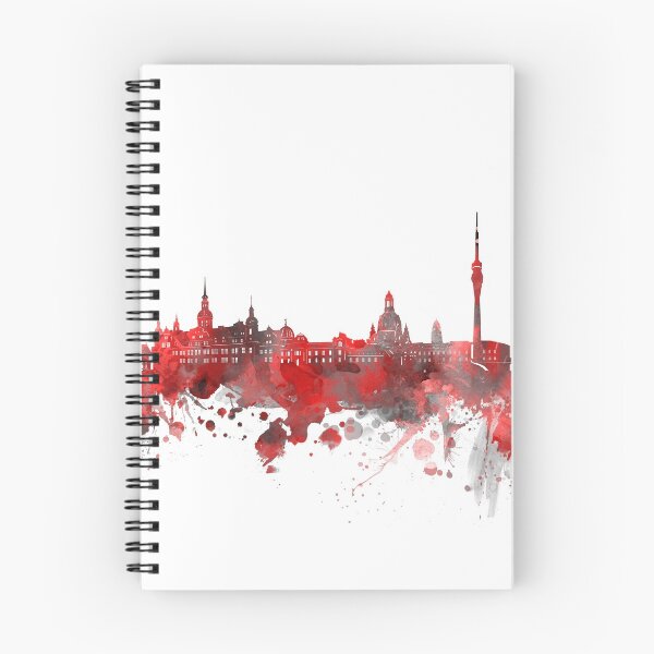 Item preview, dresden skyline red designed and sold by BekimART2.
