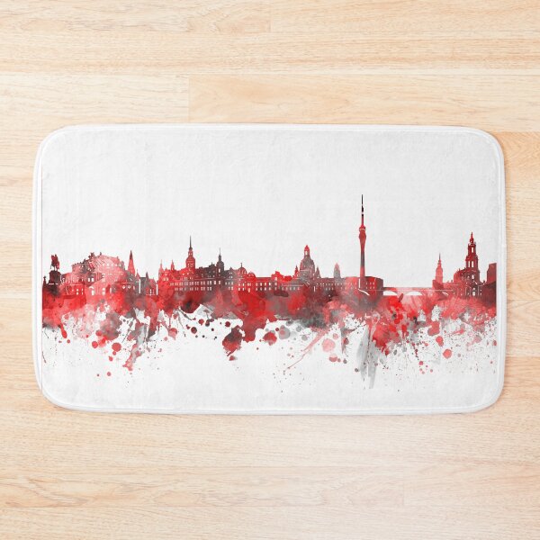 Item preview, dresden skyline red designed and sold by BekimART2.