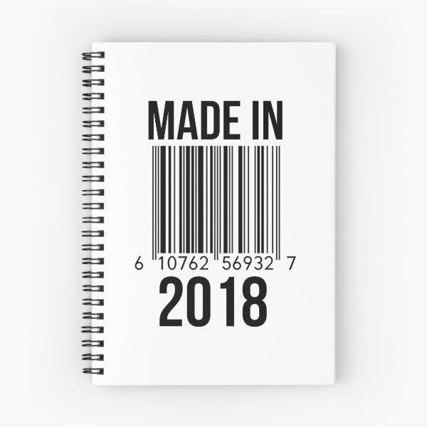 Item preview, Made In 2018 designed and sold by RandomStuffShop.