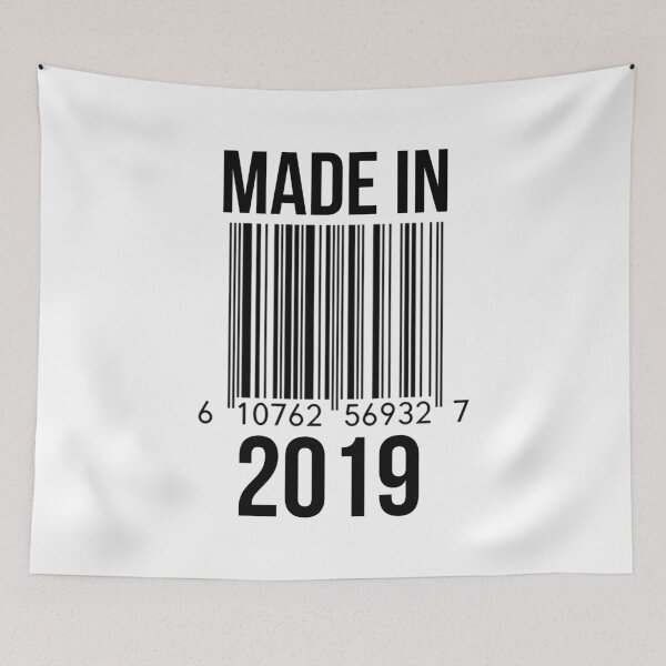 Item preview, Made In 2019 designed and sold by RandomStuffShop.