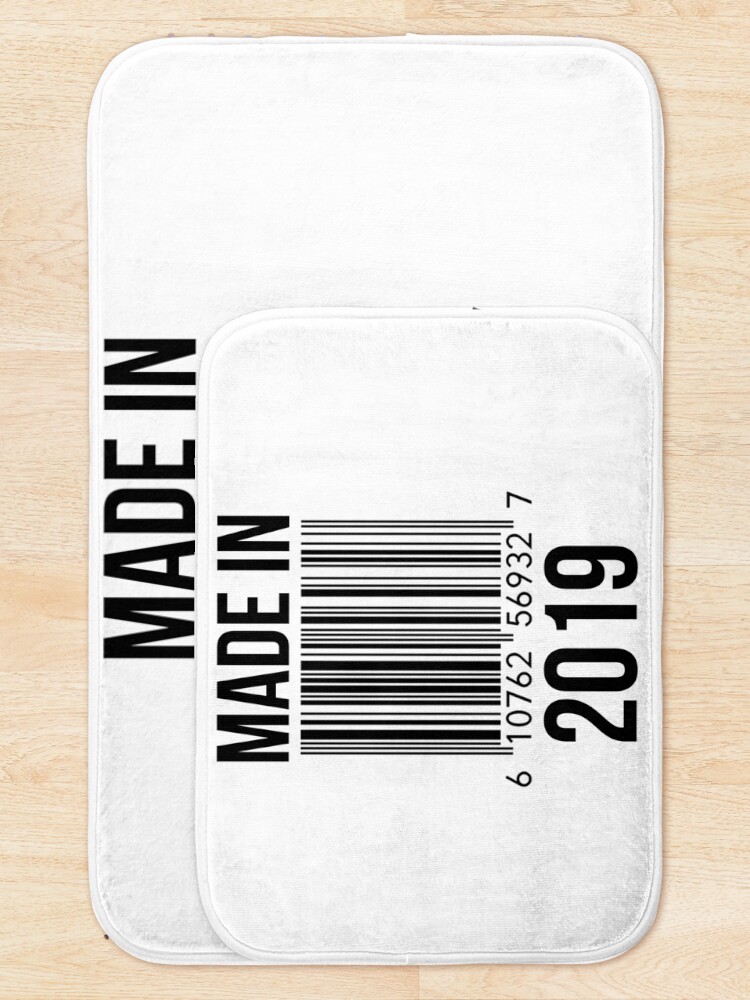 Thumbnail 5 of 6, Bath Mat, Made In 2019 designed and sold by RandomStuffShop.