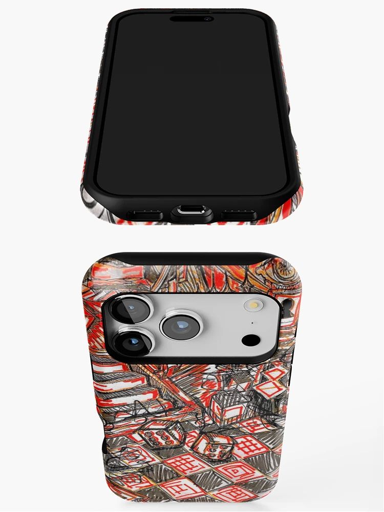 Thumbnail 3 of 4, iPhone Case, The Rabbit Hole  designed and sold by RavynsCreations.