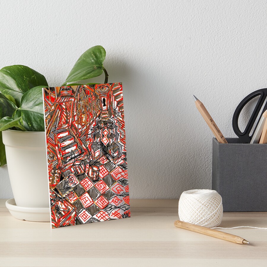 Item preview, Art Board Print designed and sold by RavynsCreations.