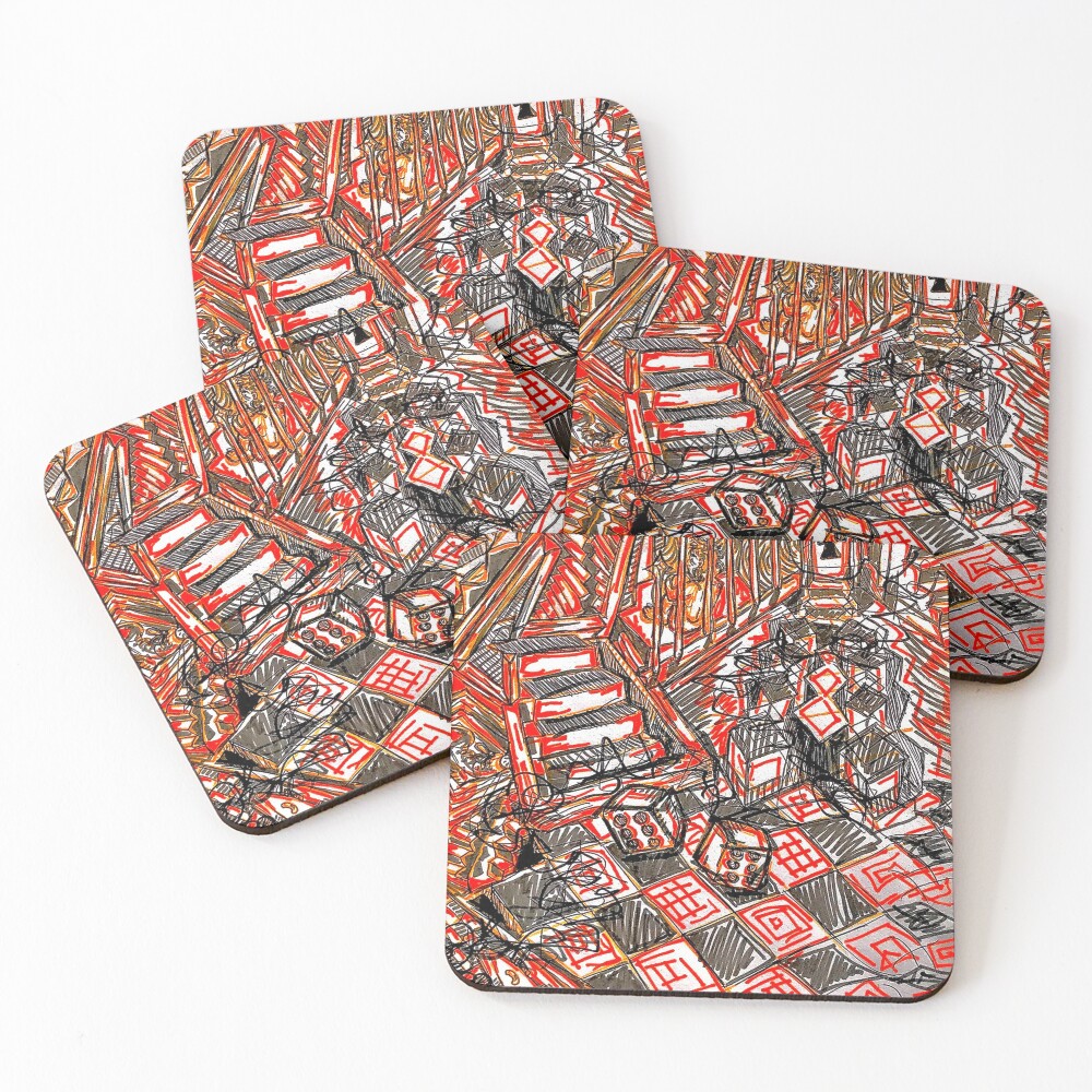 Item preview, Coasters (Set of 4) designed and sold by RavynsCreations.