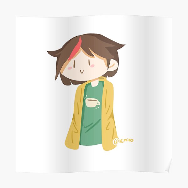 Pósters: Caricatura De Cafe | Redbubble