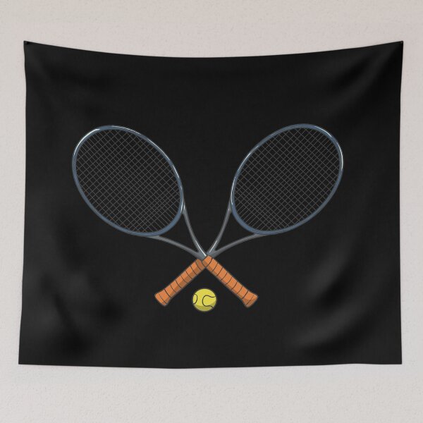 Item preview, Tennis racket and ball designed and sold by Monkey Ful.