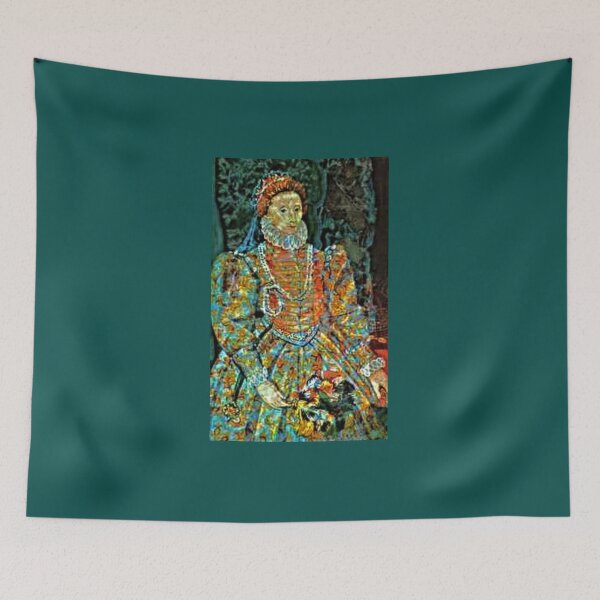 Item preview, Elizabeth Crown Jewel mixed media art designed and sold by Aquila Light Pictures.
