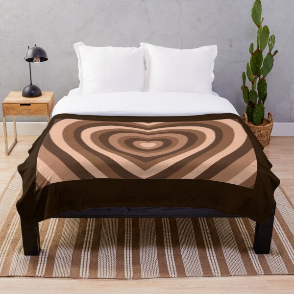 Aperçu de l'œuvre Brown heart motif  créée et vendue par Alanapen.