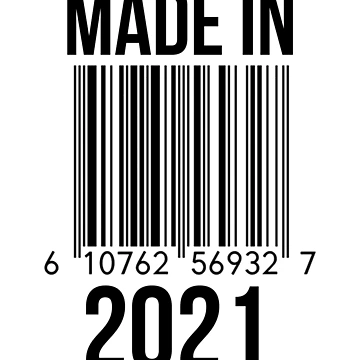 Artwork thumbnail, Made In 2021 by RandomStuffShop