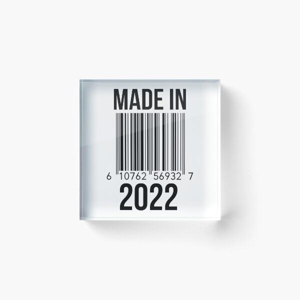 Item preview, Made In 2022 designed and sold by RandomStuffShop.