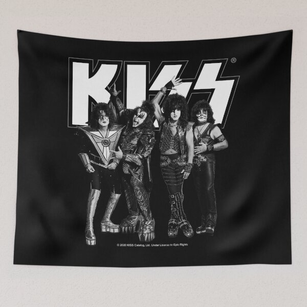 Item preview, KISS ® The Band - Full Black and White designed and sold by musmus76.