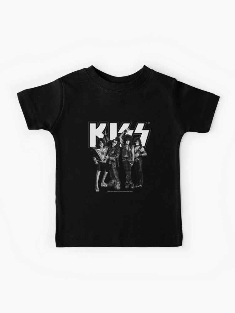 KISS ® The Band - Full Black and White