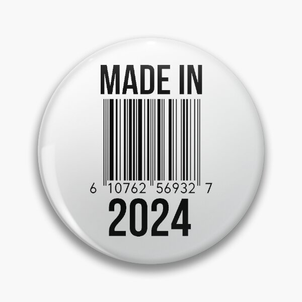 Item preview, Made In 2024 designed and sold by RandomStuffShop.