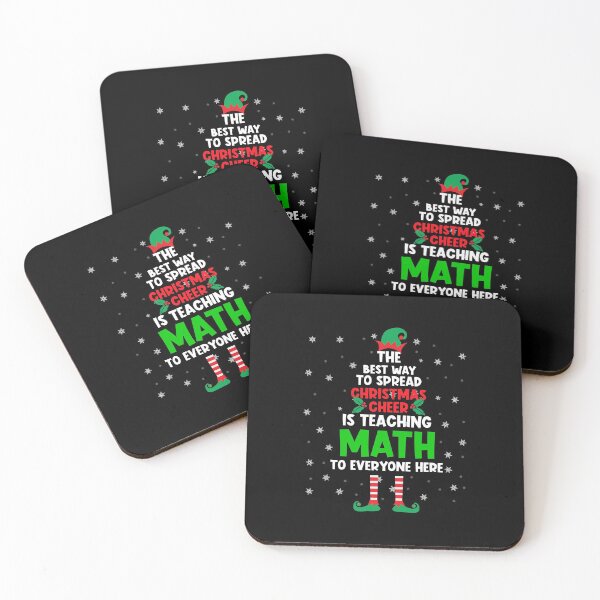 Item preview, The best way to spread Christmas cheer is teaching math to everyone here designed and sold by BuynPose.
