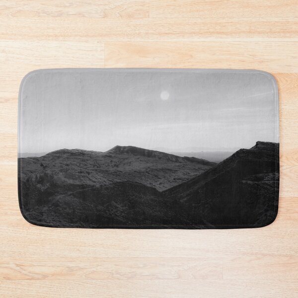 Item preview, mountain in the desert at Red rock canyon state park California in black and white designed and sold by Mrvell.
