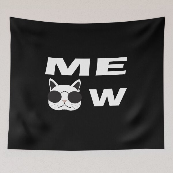 Item preview, meow,meowing cat  designed and sold by ibrastore.