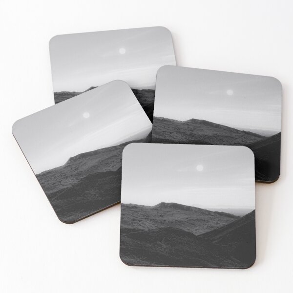 Item preview, mountain in the desert at Red rock canyon state park California in black and white designed and sold by Mrvell.
