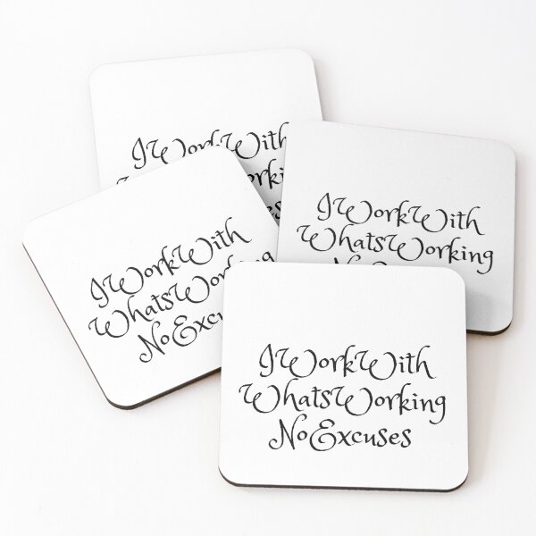 Item preview, I work with whats working designed and sold by julset.