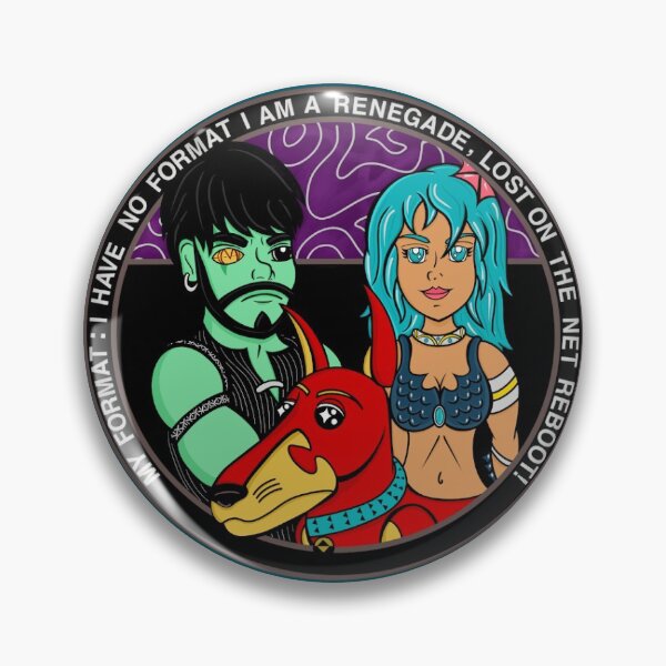 Item preview, ReBoot - Enzo & AndrAIa & Frisket designed and sold by HazelGeek.