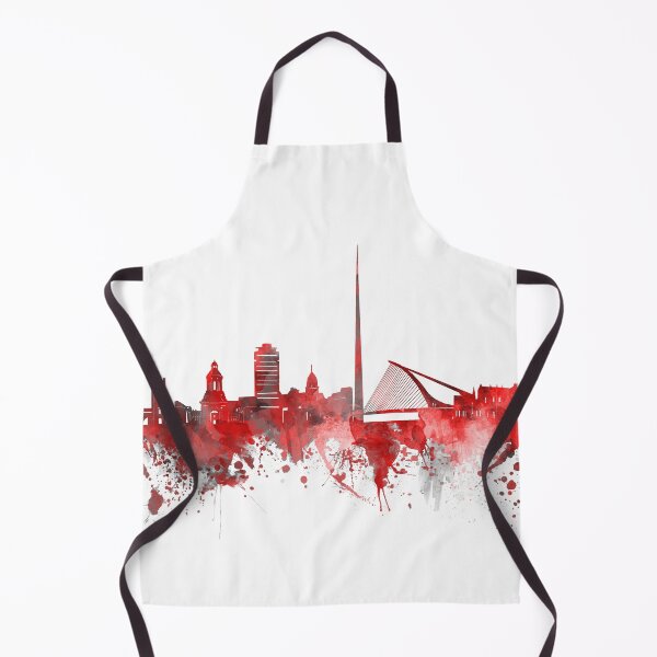 Item preview, dublin skyline red designed and sold by BekimART2.