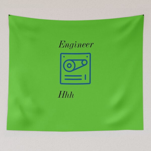 Item preview, Green Engineer Hhh designed and sold by DamaliePierre.