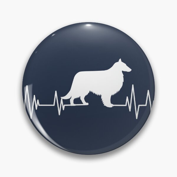Item preview, Cute shetland sheepdog Heartbeat dog Heartbeat Silhouette  designed and sold by ELmezz.