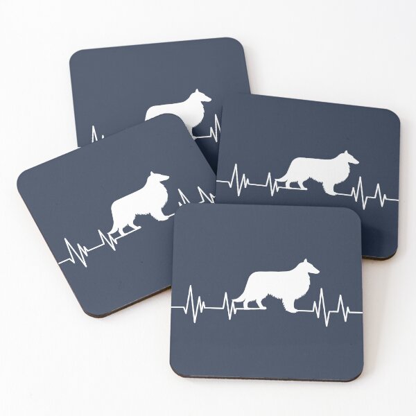 Item preview, Cute shetland sheepdog Heartbeat dog Heartbeat Silhouette  designed and sold by ELmezz.
