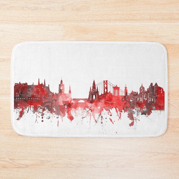 Item preview, edinburgh skyline red designed and sold by BekimART2.
