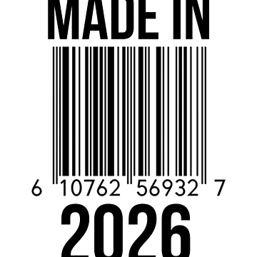 Artwork thumbnail, Made In 2026 by RandomStuffShop