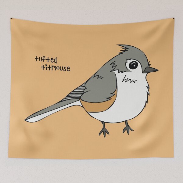 Item preview, Tufted Titmouse designed and sold by Megan Siegfried.