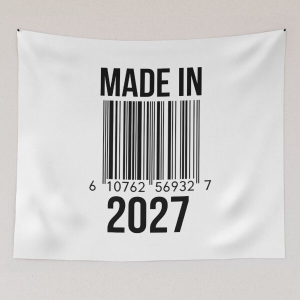 Item preview, Made In 2027 designed and sold by RandomStuffShop.