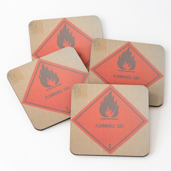 Item preview, Flammable Gas Sign designed and sold by wingstar.