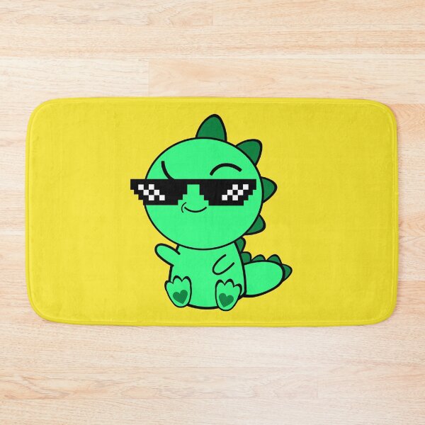 Item preview, Thug life Little Green Dinosaur designed and sold by Shape-Shifter.