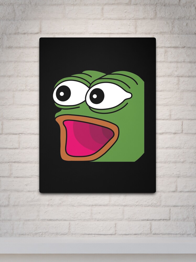 Pepega -Twitch Emote Sticker for Sale by renukabrc