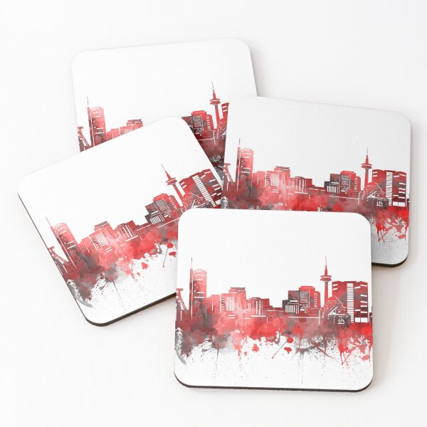Item preview, essen skyline red designed and sold by BekimART2.