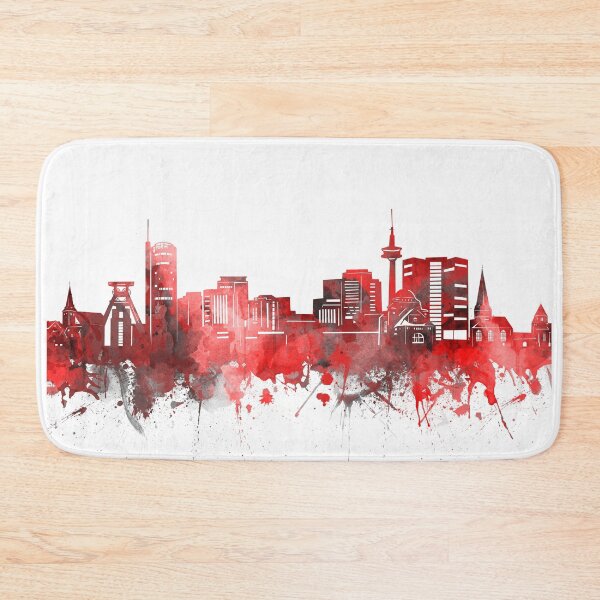 Item preview, essen skyline red designed and sold by BekimART2.