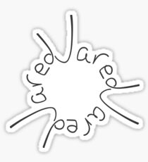 Circled Nameplate - Jared Sticker