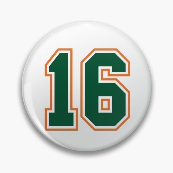 Item preview, 16 Jersey Number Number Sixteen Straight From Miami designed and sold by Urosek.