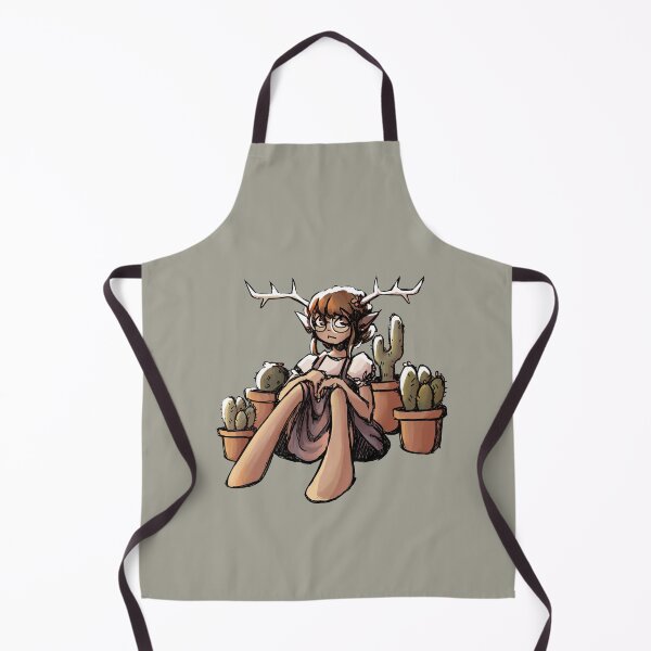 Item preview, Deer girl with cactuses designed and sold by ElinaSanglert.