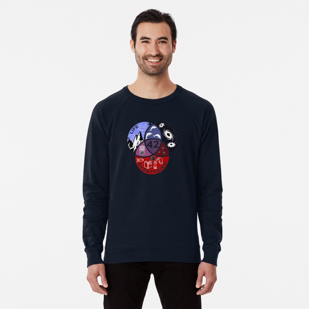 Item preview, Lightweight Sweatshirt designed and sold by TeamPineapple.