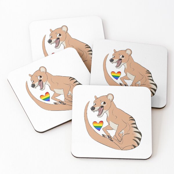 Item preview, Queerly Extinct: Thylacine - Gay Pride designed and sold by Salty Lane’s Road.