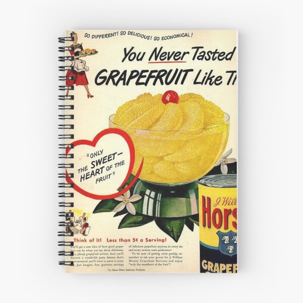 Item preview, Vintage grapefruit commercial poster designed and sold by MadeByFDC.