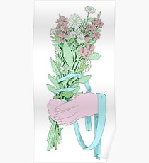 Blumenstrauß (Anmerkungxt) Poster