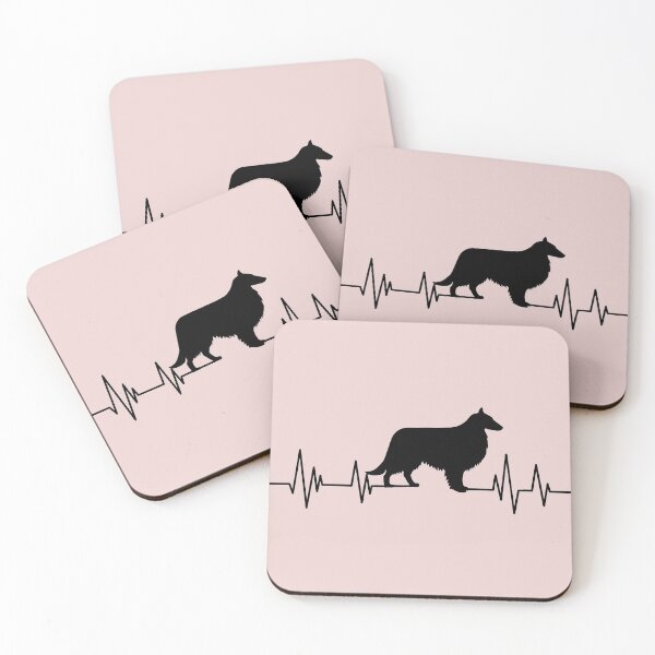 Item preview, shetland sheepdog Heartbeat dog Heartbeat Silhouette  designed and sold by ELmezz.