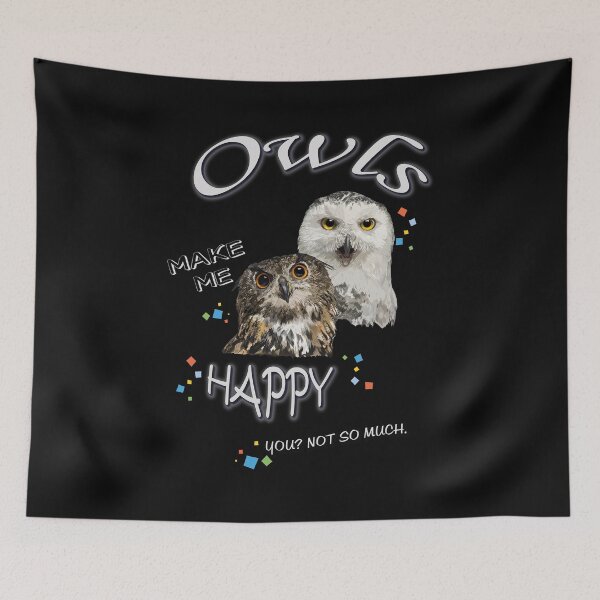 Item preview, owls designed and sold by obscurite.