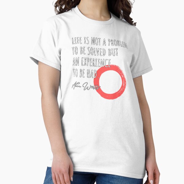 Item preview, Alan Watts Most Famous Quote designed and sold by BlackRook.